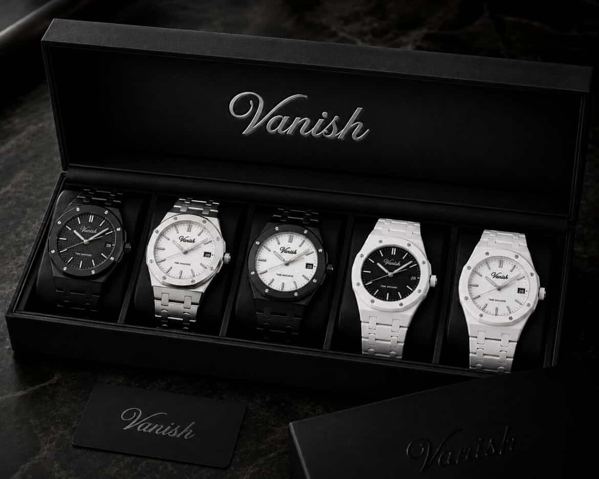 Vanish Time Machine collection in presentation box
